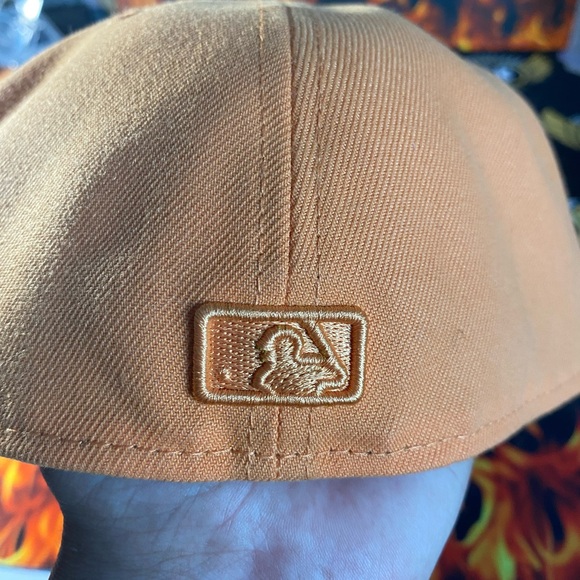 NEW ERA ATLANTA BRAVES 59FIFTY CAP 7 5/8 - Picture 3 of 4